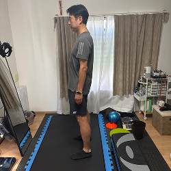 トレーニングの施術前